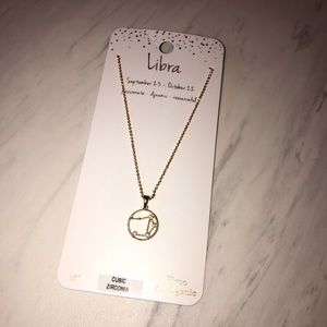 Libra Zodiac Constellation Necklace New
